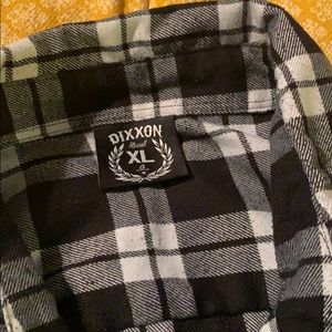 Tailored Black & white Dixxon Flannel size xl